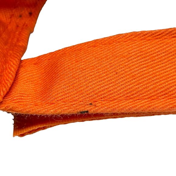 Vintage Y2Ks Tide Racing NASCAR Hat Cap Orange Strapback Downey Auto 6 Panel - Picture 9 of 11